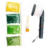 MIRTHBUY Mini Static Grass Beflockung ABS Applikator mit Antirutschgriff für...