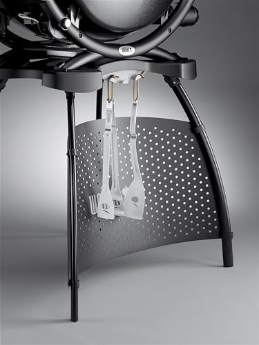 Weber Stand / Für Gasgrills der Serien Q 1000/2000, Robuste Metallkonstruktion, Komfortable Arbeitshöhe, Stabil und sicher, 70 x 66 x 53,5 cm