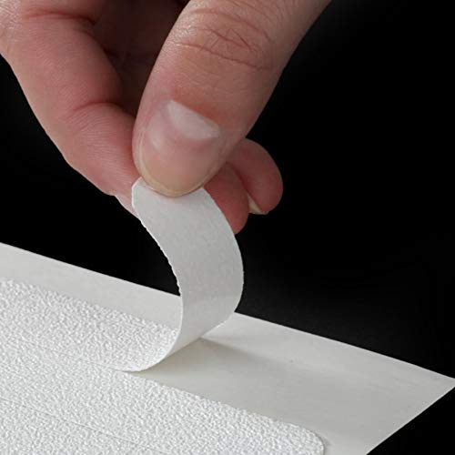 Slipx Solutions Adhesive Safety Treads Add Non-Slip Traction To Tubs, Showers, Pools, Boats, Stairs & More (8 Pieces, Reliable Grip, 14.5 X .75 Inch, White) #TOP1