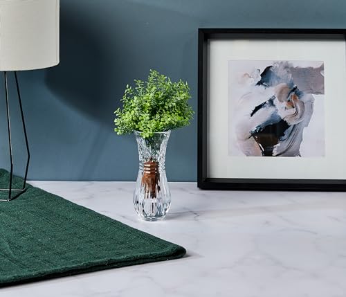 Vaso de cristal Lys Wolff 7x15cm