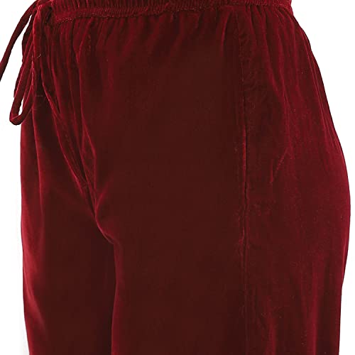 Image of BIBA Women Velvet Palazzo