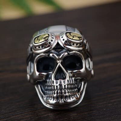 Anillo Vikingo De Acero Inoxidable Para Hombre - Diseño Nórdico, Hipoaalergénico, Talla #22 (62mm) | Estilo Gótico, Punk