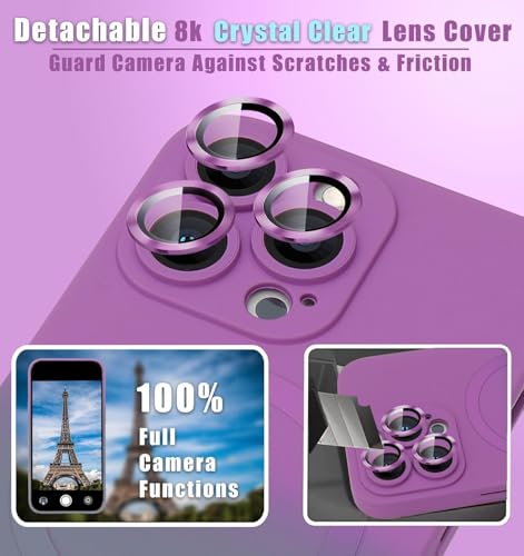 Coque iPhone 15 Pro Max MagSafe antichoc dégradé avec protection objectif