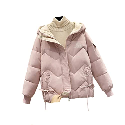 Doudoune d'hiver chaude et épaisse pour femme active en XXL