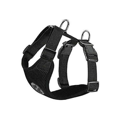 SlowTon Arnés para automóvil,(Sin cinturón de Seguridad) Arnés de Chaleco para Mascotas para Perros Seguridad en el Coche Cuello Ajustable y Correa para el Pecho