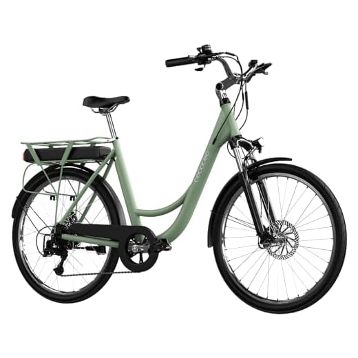 Cecotec Bicicleta Eléctrica de Ciudad Capital. 80 km de Autonomía, Batería 468 WH, Suspensión Delantera, Cambio Shimano de 6 Velocidades y Doble Disco de Freno