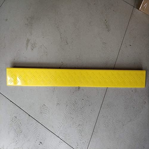Tapis de rampes antidérapant jaune avec surface de protection 4cm - 2