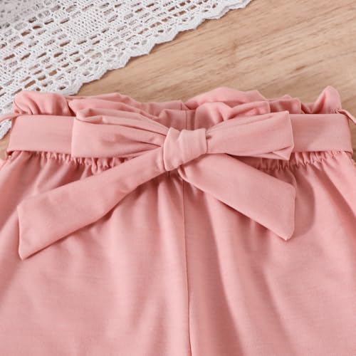 Image of Girls Clothes Teenage Girls 2 Piece Outfit Short Sleeve Top + Cargo Pants Outfits for Tweens,Sizes 15-16 Years Red