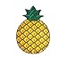 BigMouth Inc. Gigantic Pineapple Beach Blanket - Fun, 5' Wide Beach Blanket Perfect for the Beach, Pool, Lake and More, Machine Washable