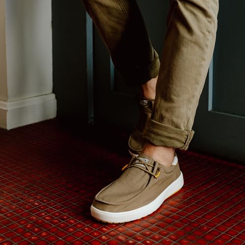 WALK IN PITAS | BIARRITZ | Mocasines de Hombre | Náuticos Casual | Zapatillas de Verano | Zapatos de Hombre Casuales y Cómodos | Zapatos de PITAS para Hombre | Taupe 44 - imagen 2