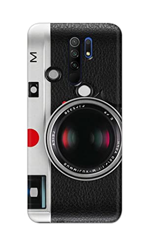 Image of Printed Hard Back Cover Case for Mi Poco M2 | Mi Poco M2 Reloaded Back Cover (Vintage Camera) -702