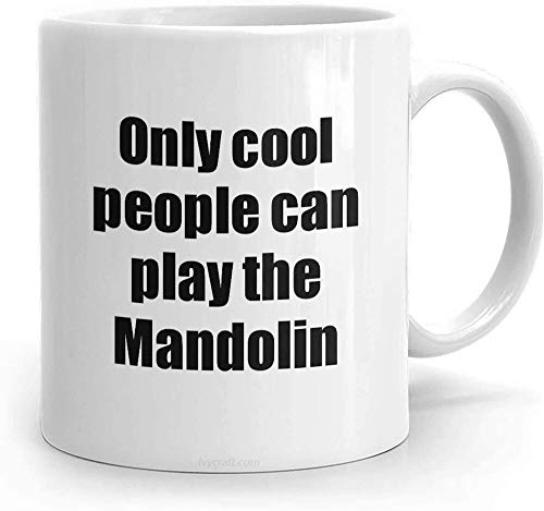 The Time Warden- Mandolin Player Mug Musician Funny Gift Idea Gag Coffee Tea