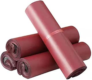 Bolsas De Paquete,Bolsas Para EnvíOs 100 pcs/lotes paquete de bolsas de correo rojo marrón espesas bolsas de mensajería bolsa de almacenamiento bolso impermeable EDUCACIÓN FÍSICA Maleta (Color : 38x5