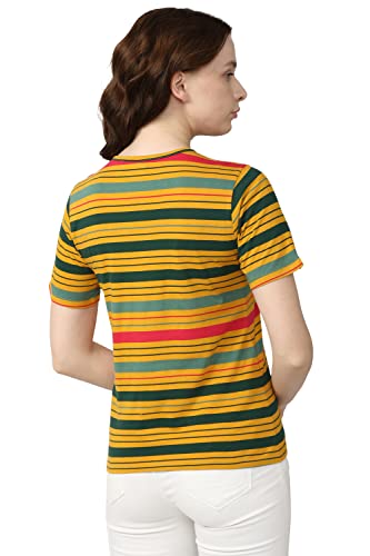 Image of Van Heusen Women's Cotton Regular Fit T-Shirt