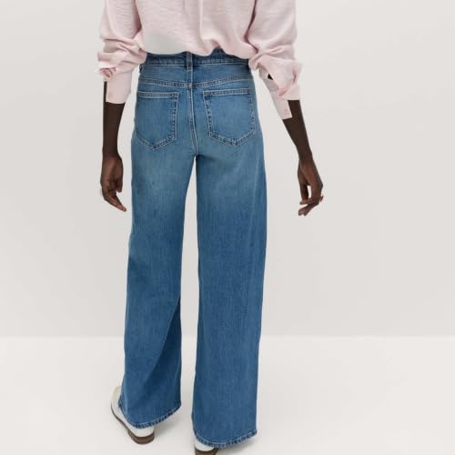 Image of Marks & Spencer Wide Leg High Waisted Jeans