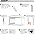 COBIZI 10x10 Pop up Canopy, Canopy Tent 10x10 Gazebos, Ez up Canopy 10x10 for Parties Outdoor Camping Party Event Shelter Sun Shade with 4 Sidewalls & Carry Bag 4 Stakes & Ropes & Sandbags, White