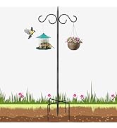 Vogelfutterspender-Ständer – 232 Cm Hoch, Metall, Mit Eichhörnchenschutz