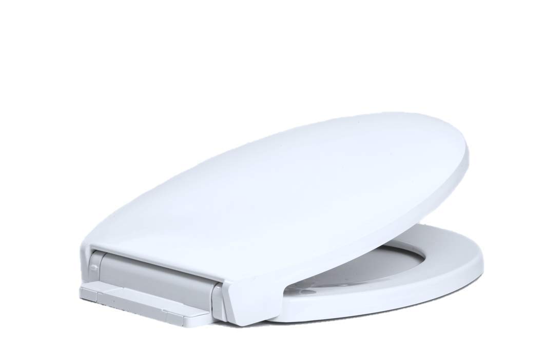 Centoco1400SC-301 Crane White Luxury Safety Close Toilet Seat