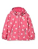 Steiff Unisex Baby Met schattige Steiff-teddybarapplicatie Jacke, Carmine, 86 EU