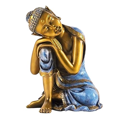 Statuette assis en résine fait main ZXQUEGF décoration intérieure salon