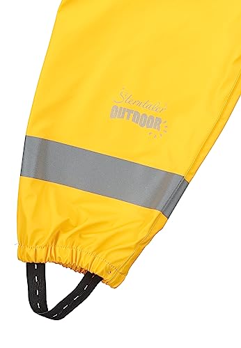 Sterntaler Regenhose ungefüttert uni - Kinder Regenhose wasserdicht - Unisex Matsch- und Buddelhose mit verschweißten Nähten und… – Ansicht 5