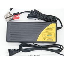 48 Volt 1.5 Amp Clip SLA Battery Charger,Trickle Charger,Battery maintainer,Smart Charger with 4 LED Fuel Gauge Display