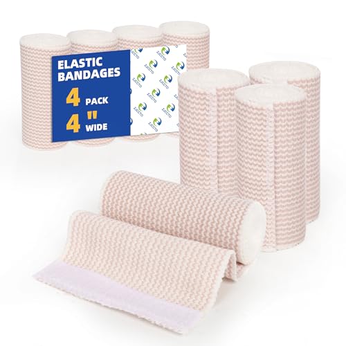 ZJCCTO 4 Pack Elastic Bandage Wrap | 4