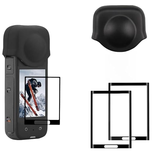 DKE&YMQ 091284 Displayschutzfolien-Set für Insta360 X5