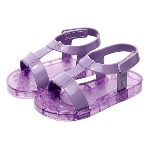 IWIHMIV Sandals for Girls Dress Slide Sandals Flat Party Birthday Summer Beach Toddler Slip On Soft Sole Shoes2