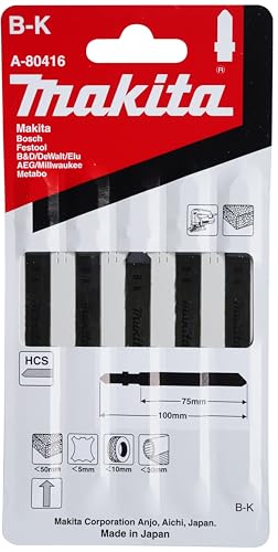 Makita A-80416 Universal Fitting Jigsaw Blades - Specialised, Multi-colour - Image 2