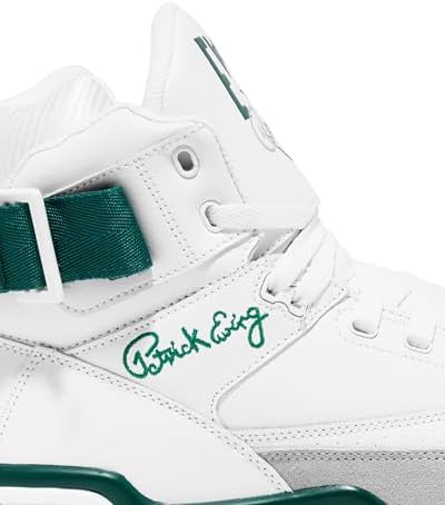 white leather basketball shoes