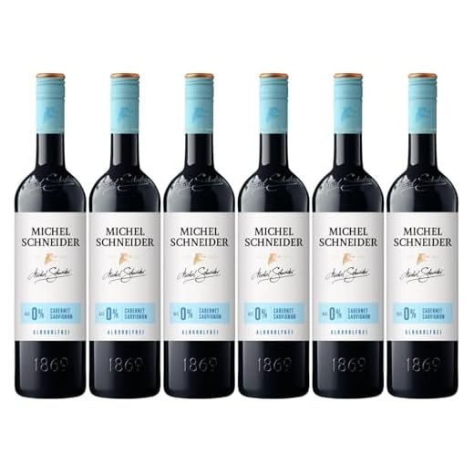Michel Schneider Dornfelder lieblich (1 x 0.75 l) 4 Michel Schneider Cabernet Sauvignon Rotwein Alkoholfrei (6 x 0.75l)