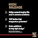 Mobil 1 High Mileage Full Synthetic Motor Oil 5W-20, 5 Quart