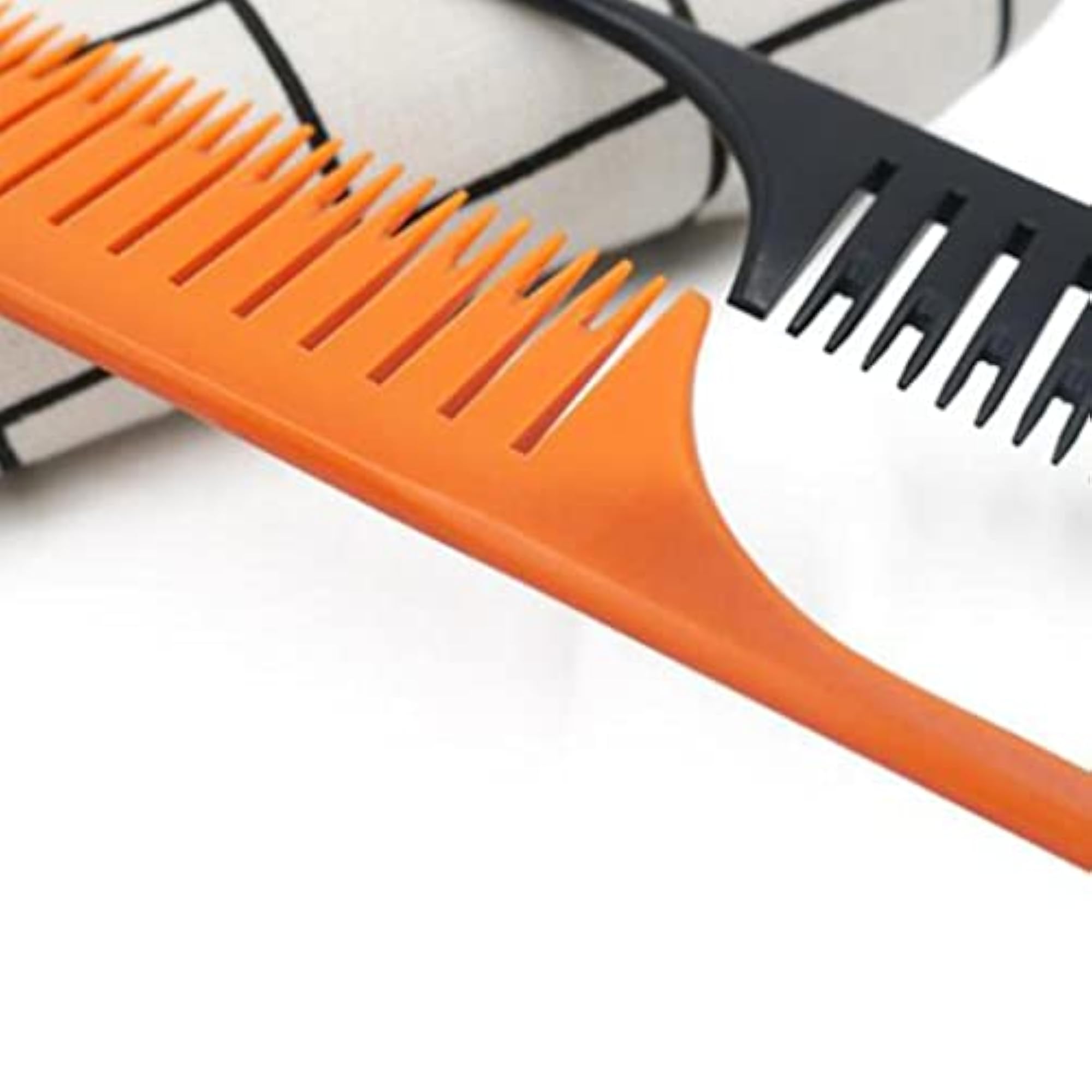 2x Highlight Comb, Professional Sectioning Weave Foiling Combs