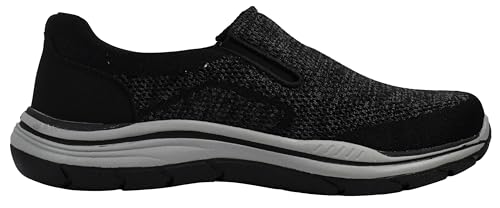 Skechers Men's Expected 2.0 - Arago Slip On Canvas Shoe, Black, 9 Medium US image 6