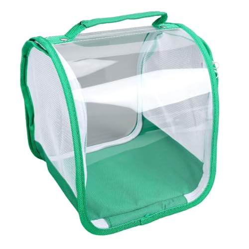 Hábitat para orugas de observación escolar jaula portátil de insectos Fockety