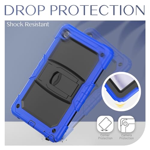 Coque antichoc Samsung Galaxy Tab A9 Plus protection écran et bandoulière robuste - 4