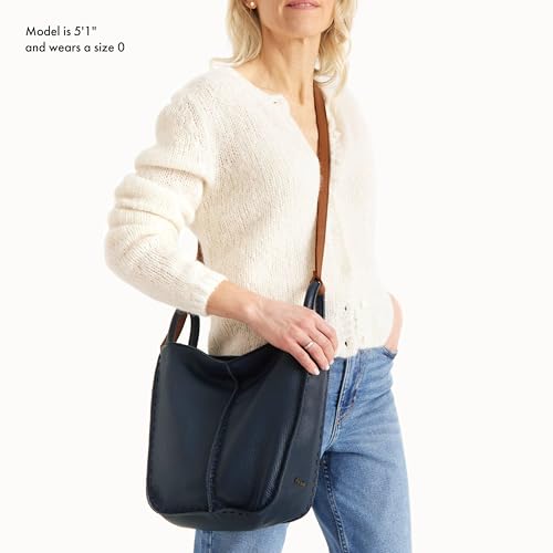 Image of The Sak Los Feliz Crossbody Purse - Women's Leather Handbag For Everyday & Travel - Cross Body With Adjustable Shoulder Strap
