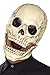 Smiffys-44887 Máscara de Calavera, Látex de Espuma, Cubre Toda la Cabeza, con...