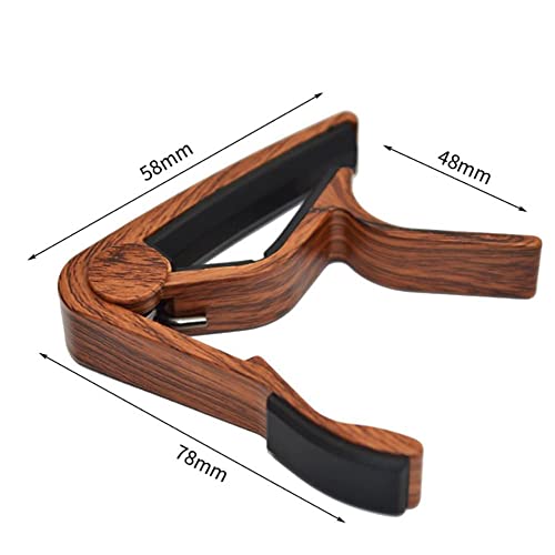 Hm Vicyy Capodastre pour Guitare Acoustique,Capodastre Trigger avec 2 médiators en Bois,pour Guitare électrique,ukulélé… - Les Beatles, Paul McCartney, John Lennon, RIngo Starr, George Harrison Hm Vicyy Capodastre pour Guitare Acoustique,Capodastre Trigger avec 2 médiators en Bois,pour Guitare électrique,ukulélé… – Image 3