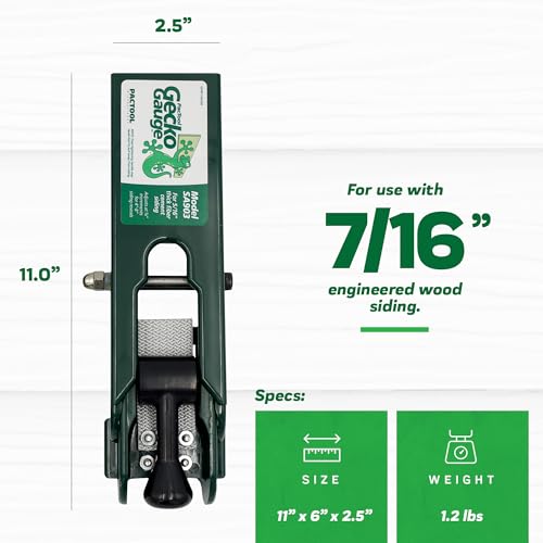 Image of Pactool International Gecko Gauge Clamp For 7 /16 In. Thick Composite Siding 2Pk