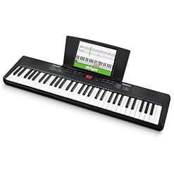 Alesis Melody 61 MK4 Keyboard Piano for Beginners with 61 Keys Speakers, Tablet/Sheet Music Stand, 300 Sounds and Music Lessons - Les Beatles, Paul McCartney, John Lennon, RIngo Starr, George Harrison