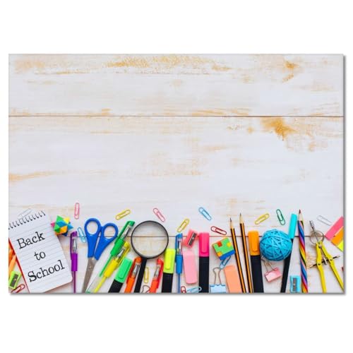 Peinture imprimée sur toile 70x50 cm décoration couloir scolaire H10701M - 2