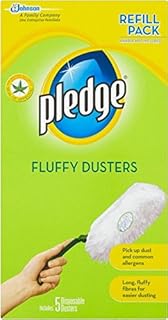 Pledge Fluffy Dusters Refills (5) - Pack of 6
