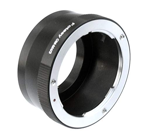 image for Fotasy Olympus OM Lens to M4/3 Adapter, OM to MFT Mount Converter, Com