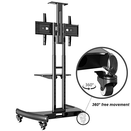Soporte universal para TV móvil ajustable 32-65" miniatura 6