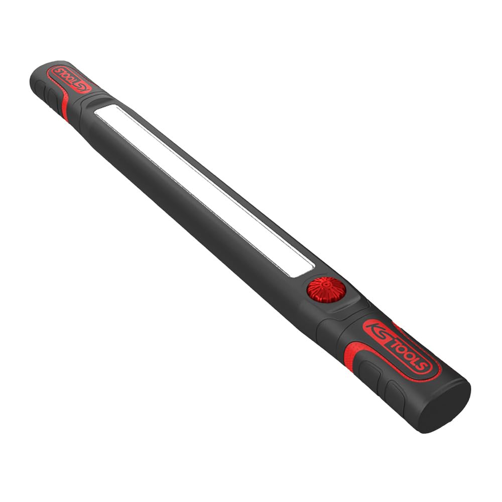 KS TOOLS - 150.4327F - Długi obrotowy odtwarzacz - Lampa magnetyczna 600 lumenów - bardzo wydajna lampa robocza - pałąk led - ładowalna ładowarka Led