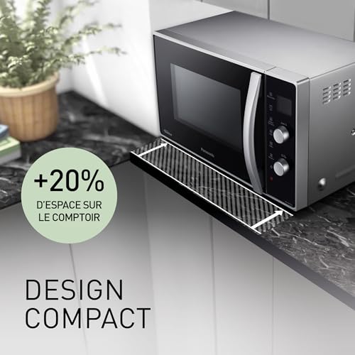 Panasonic NN CD565BEPG Four 3 en 1 Combiné 27 Inverter Chaleur à 100 220°C Gril Micro ondes Plat Crispy Plateau tournant 34 cm Version FR - vue 5