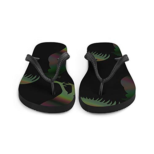 Rooster Bird Farm Animal (377) Flip-Flops4