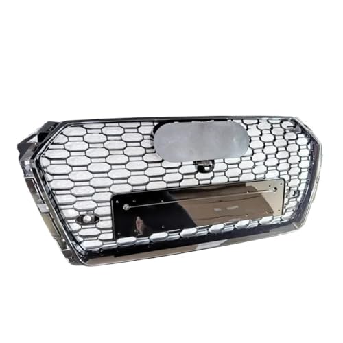 Grille de capot pour Audi A4 S4 B9 2017-2019 calandre avant sport noir